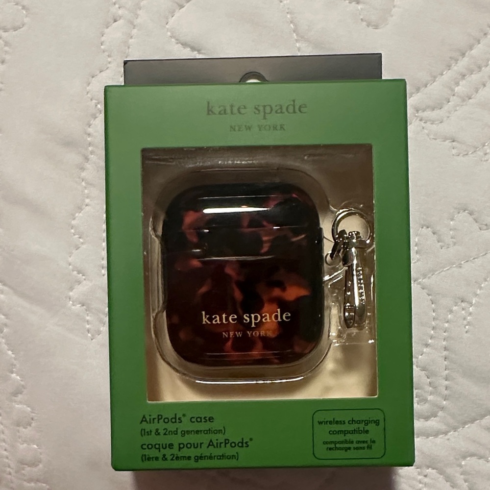 Kate Spade Tortoise Shell AirPods Case